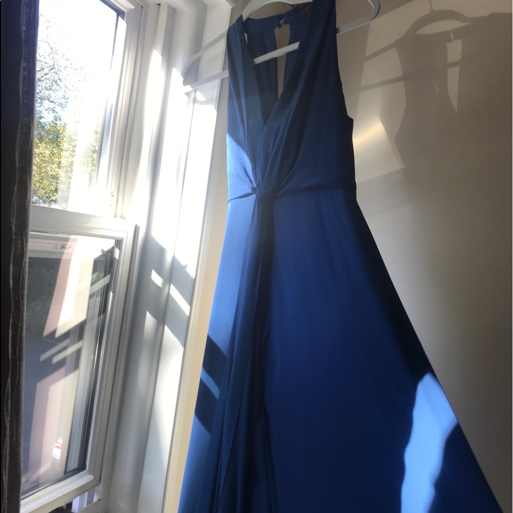 Elegant Royal Blue Gown